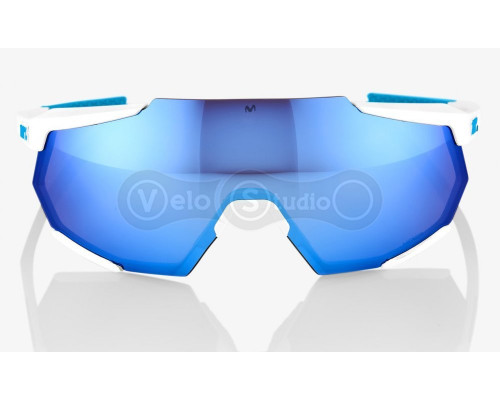 Окуляри Ride 100% RaceTrap - SE Movistar Team - HiPER Blue Multilayer Mirror Lens