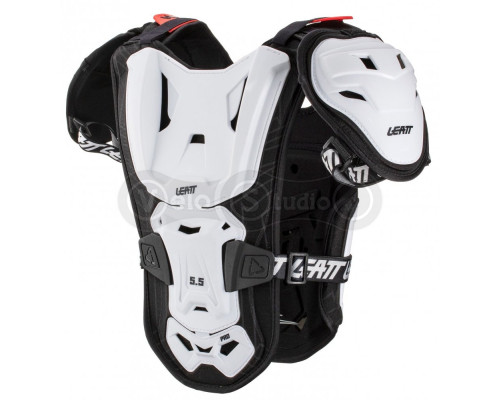 Детская защита тела LEATT Chest Protector 5.5 Pro Jr [White], One Size