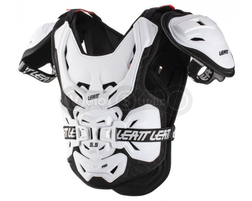Детская защита тела LEATT Chest Protector 5.5 Pro Jr [White], One Size