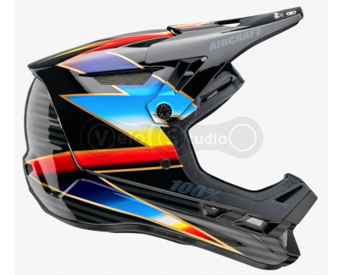 Шолом Ride 100% AIRCRAFT COMPOSITE Helmet [Knox Black], M (56-58 см)