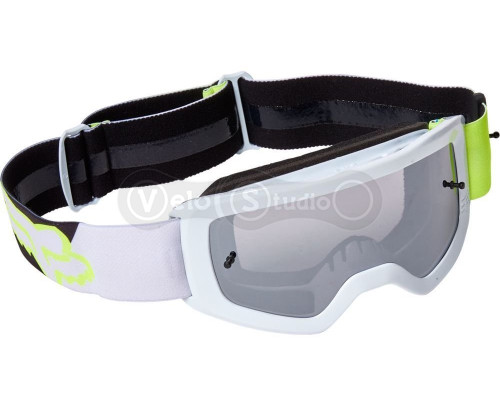 Детская маска FOX YTH MAIN II SKEW GOGGLE - SPARK [Flo Yellow], Mirror Lens