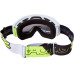 Детская маска FOX YTH MAIN II SKEW GOGGLE - SPARK [Flo Yellow], Mirror Lens
