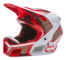 Мотошолом FOX V3 RS MIRER HELMET [Flo Red], M