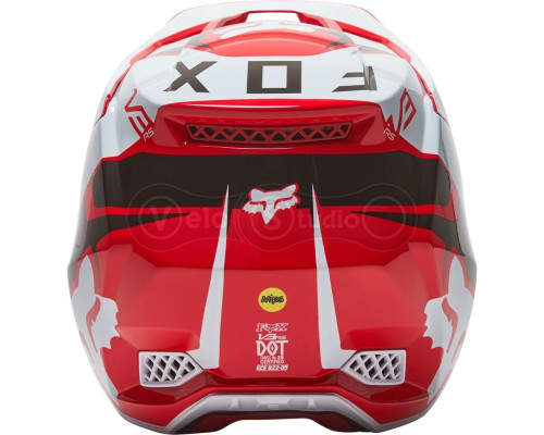 Мотошлем FOX V3 RS MIRER HELMET [Flo Red], M