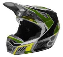 Мотошолом FOX V3 RS MIRER HELMET [Flo Yellow], M