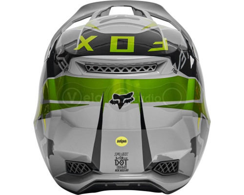 Мотошолом FOX V3 RS MIRER HELMET [Flo Yellow], M