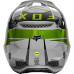 Мотошолом FOX V3 RS MIRER HELMET [Flo Yellow], M