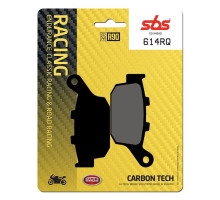 Тормозные колодки SBS 614RQ Racing Rear Brake Pads, Carbon Tech