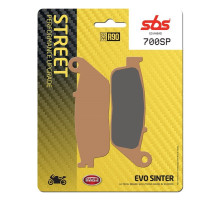 Колодки гальмівні SBS 700SP Upgrade Front Brake Pads, EVO Sinter