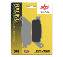 Тормозные колодки SBS 627DC Road Racing Front Brake Pads, Dual Carbon