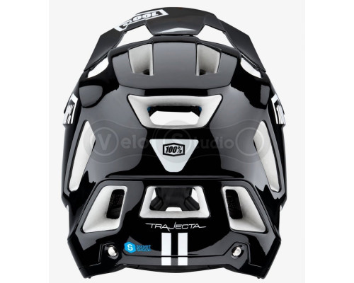 Шлем Ride 100% TRAJECTA Helmet [Black/White1], L (58-61 см)