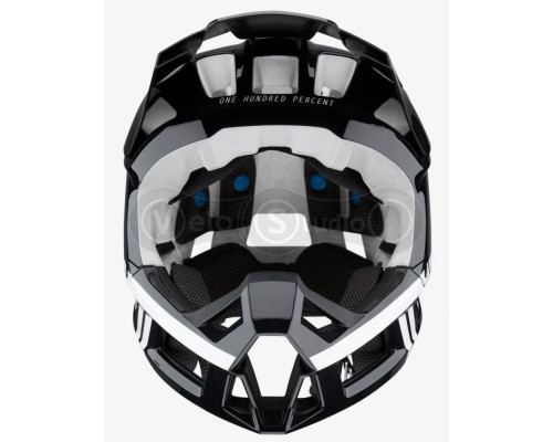 Шлем Ride 100% TRAJECTA Helmet [Black/White1], L (58-61 см)