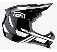 Шлем Ride 100% TRAJECTA Helmet [Black/White1], L (58-61 см)