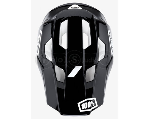 Шлем Ride 100% TRAJECTA Helmet [Black/White1], L (58-61 см)