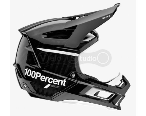 Шолом Ride 100% AIRCRAFT 2 Helmet [Black/White], M (56-58 см)