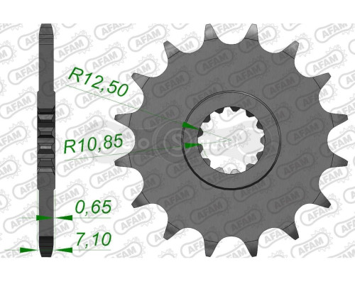 Передняя звезда AFAM 520 Sprocket 21601 - Kawasaki, 14z