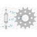 Передня зірка AFAM 525 Sprocket 61800 - KTM, 16z