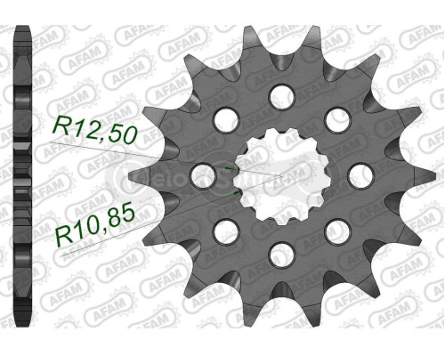 Передня зірка AFAM 520 Grooved Sprocket 27500 - Yamaha, 13z