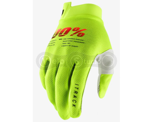 Рукавички Ride 100% iTRACK Yellow розмір XL