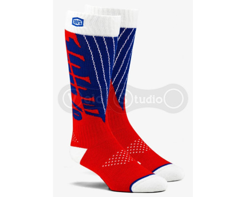 Шкарпетки Ride 100% TORQUE Socks [Red], L/XL (42-46 розмір)