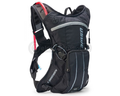 Рюкзак USWE AIRBORNE 3L [Black], Small + гідратор 2 літри