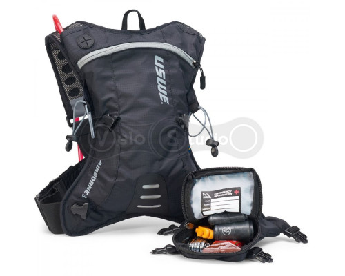 Рюкзак USWE AIRBORNE 3L [Black], Small + гідратор 2 літри