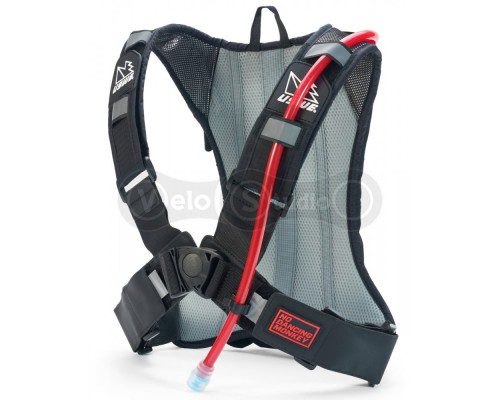 Рюкзак USWE OUTLANDER 2L [Carbon], Small + гидратор 1,5 литра