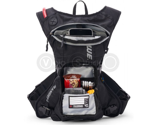 Рюкзак USWE RANGER 3L [Black], Small + гидратор 2 литра