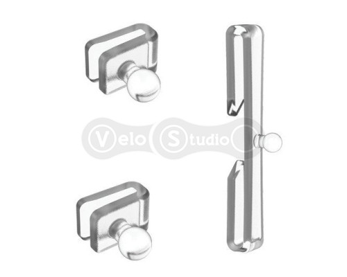 Крепление срывок LEATT Tear-offs 4.5 Pin - 3 pack, No Size