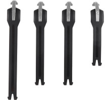 LEATT Strap kit 4.5 Boot [Black], No Size