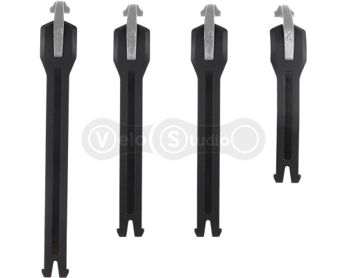 LEATT Strap kit 4.5 Boot [Black], No Size