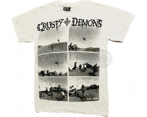 Футболка CRUSTY DEMONS Short Sleeve Tee - GLAMIS [White], M
