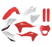 Пластик Polisport ENDURO kit - Gas Gas (21-) [Red/White], GasGas