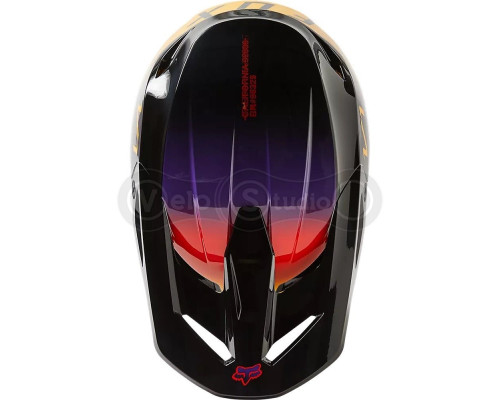 Мото шолом FOX V1 TOXSYK HELMET [Black], XXL