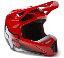 Мото шолом FOX V1 TOXSYK HELMET [Flo Red], XS
