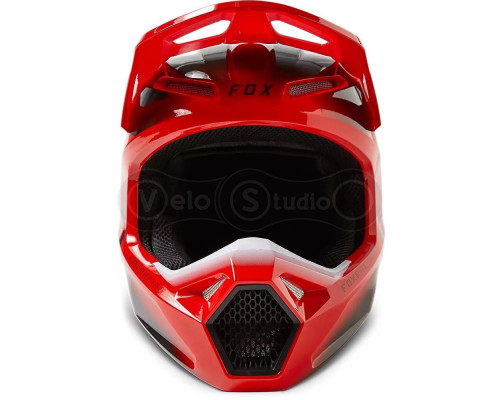 Мото шолом FOX V1 TOXSYK HELMET [Flo Red], XS