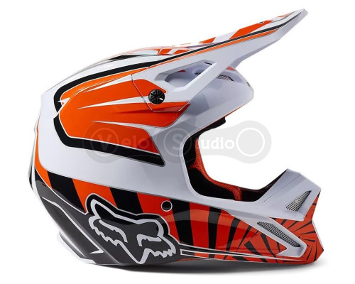 Мотошолом FOX V1 GOAT HELMET [Orange], L