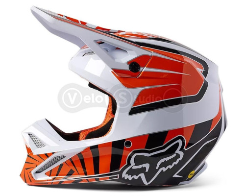 Мотошолом FOX V1 GOAT HELMET [Orange], L
