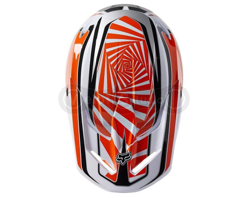 Мотошолом FOX V1 GOAT HELMET [Orange], L