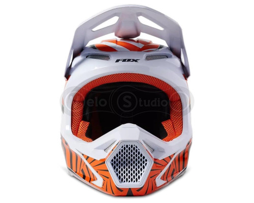 Мотошолом FOX V1 GOAT HELMET [Orange], L