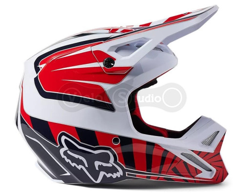 Шолом FOX V1 GOAT HELMET [Red], XS
