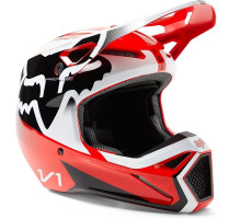 Мото шолом FOX V1 LEED HELMET [Flo Red], L