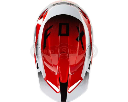 Мото шолом FOX V1 LEED HELMET [Flo Red], L
