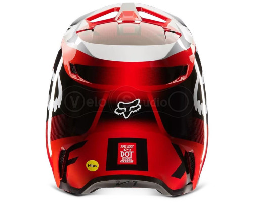 Мото шолом FOX V1 LEED HELMET [Flo Red], L