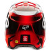Мото шолом FOX V1 LEED HELMET [Flo Red], L