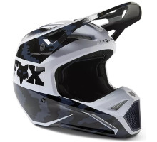 Мотошлем FOX V1 NUKLR HELMET [Black], L