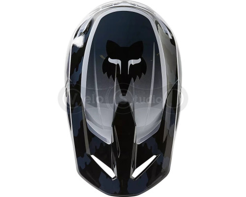 Мотошолом FOX V1 NUKLR HELMET [Black], L