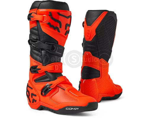 Мотоботы FOX Comp Boot Flo Orange US10.5