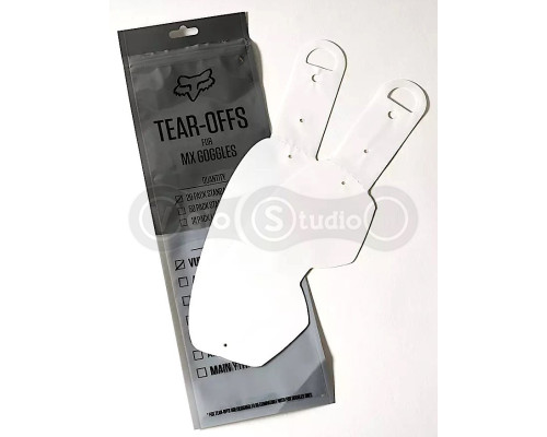 Срывки FOX MAIN II Tear-Offs Laminated - 20 pack, No Size