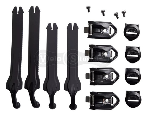 Змінні застібки FOX COMP 2.0 STRAP KIT [Black], No Size